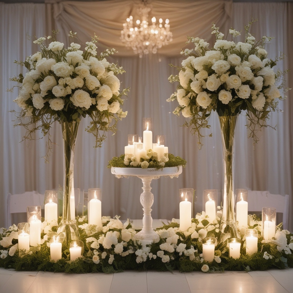 Detalhes de decoração para casamento